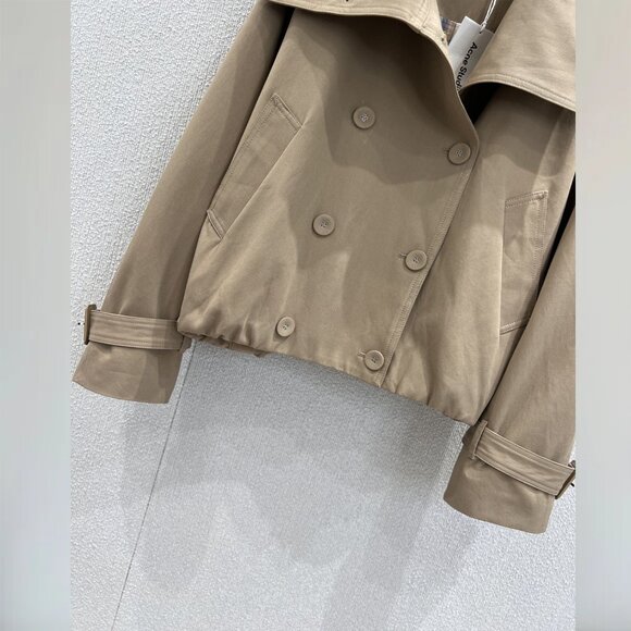 Acne Studios belted buttoned coat - Picture 7 of 11